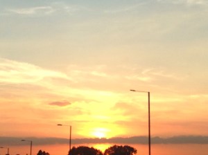 Beauty on a motorway